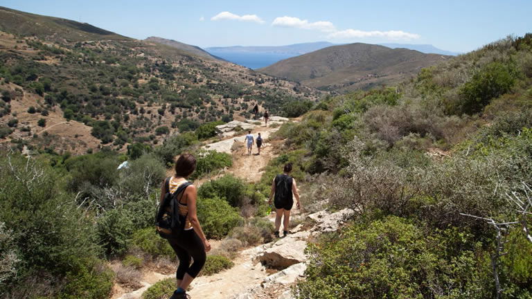 Walking the mountains of Evia with Exodus