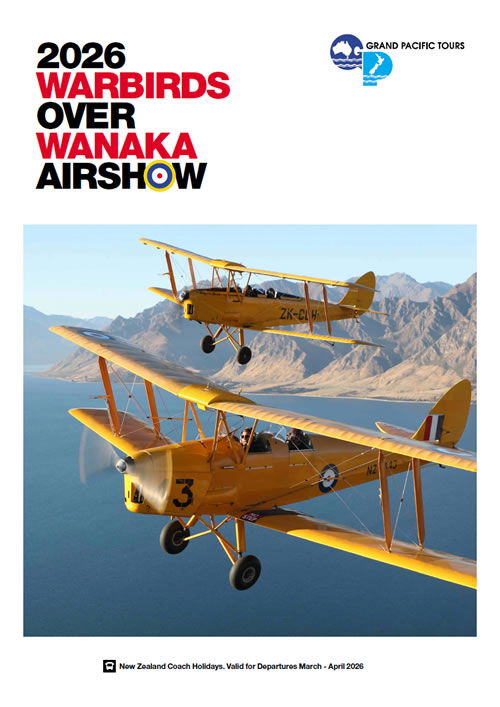 Grand Pacific Warbirds Over Wanaka Airshow (2026) Brochure