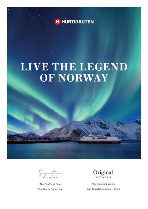 Hurtigruten Norwegian Coastal Express (2025) Brochure