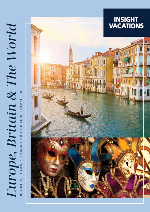 Insight Vacations Europe, Britain & the World (2025-26) Brochure