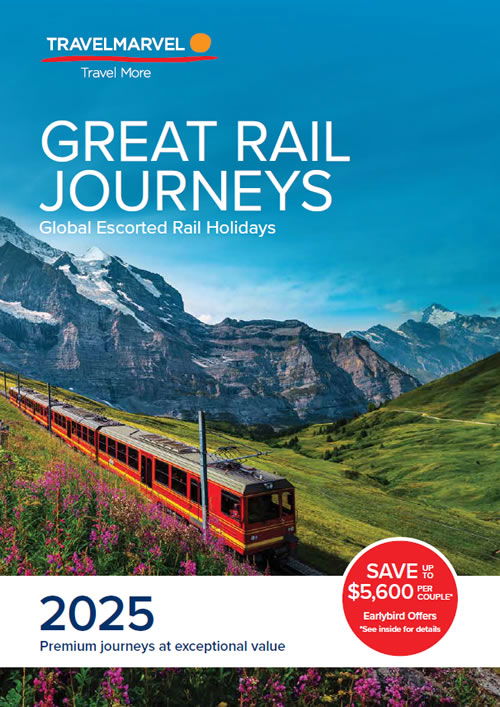 Travelmarvel Great Rail Journeys (2025) Brochure