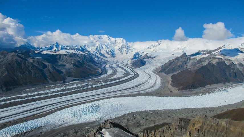 Beautiful Alaska Glaciers