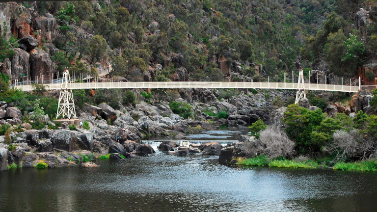 Alexandra Suspension Bridge, Cataract Gorge, Launceston Alexandra Suspension Bridge, Cataract Gorge, Launceston