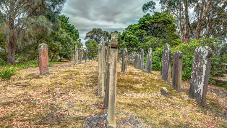 Isle Of The Dead Port Arthur Tasmania Isle Of The Dead Port Arthur Tasmania