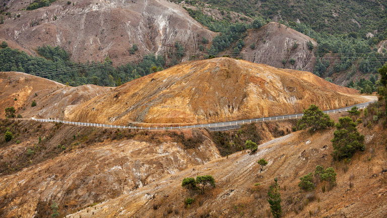 Landscape Surrounding Queenstown Tasmania