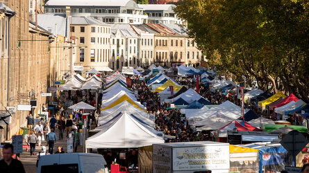 Hobart’s Salamanca Place
