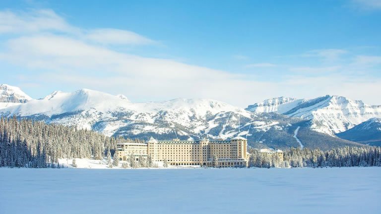 Christmas in the Rockies at Lake Louise