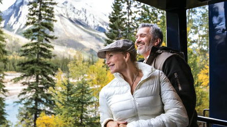 Watch the landscape change from the coast to the mountains