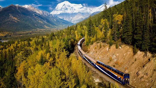 Ride the Rocky Mountaineer