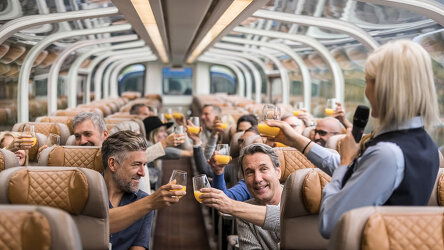 The Rocky Mountaineer, Canada & USA