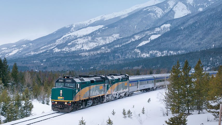 travel by train from vancouver to calgary