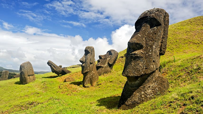 South America Revealed with Easter Island