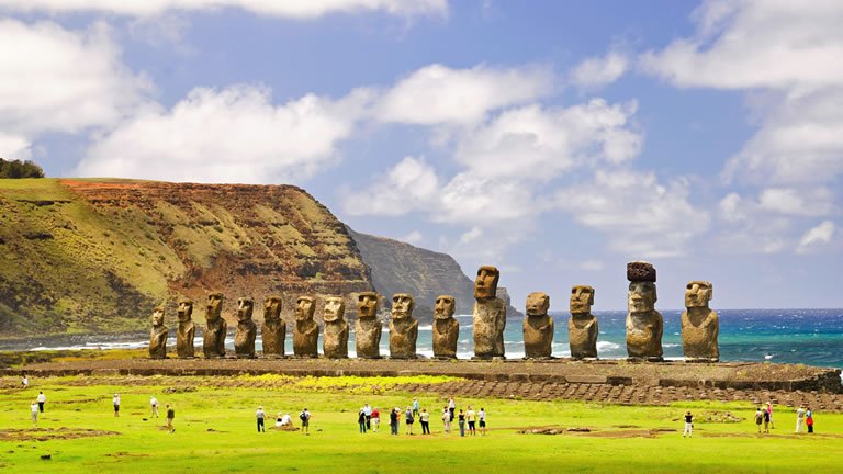 South America Revealed with Brazilian Amazon and Easter Island