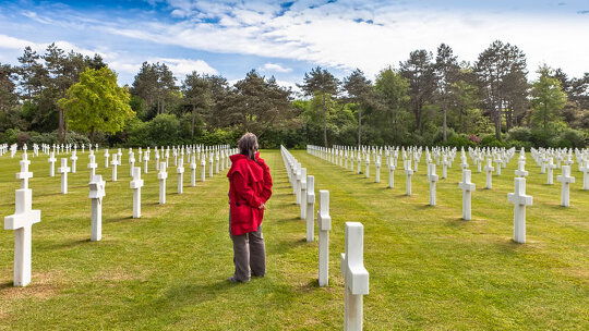WWII Landing Beaches at Normandy