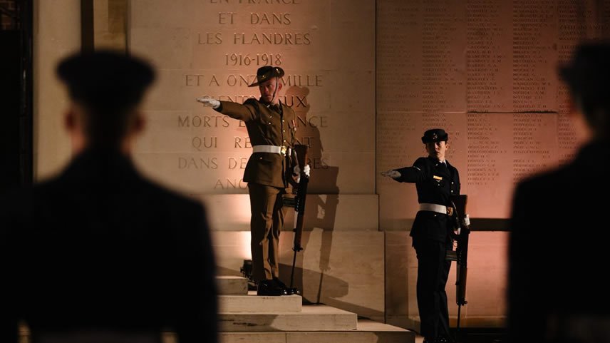 ANZAC on the Western Front: Dawn Service (Northbound)