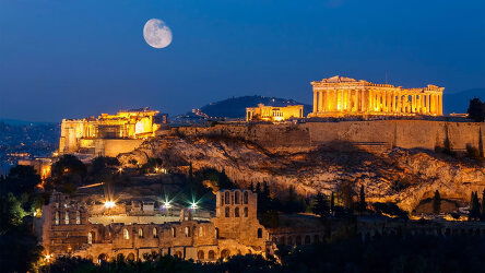 Acropolis by Night