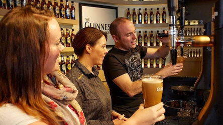 Pour a Pint at Guinness Storehouse 