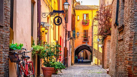 World Heritage-listed Ferrara