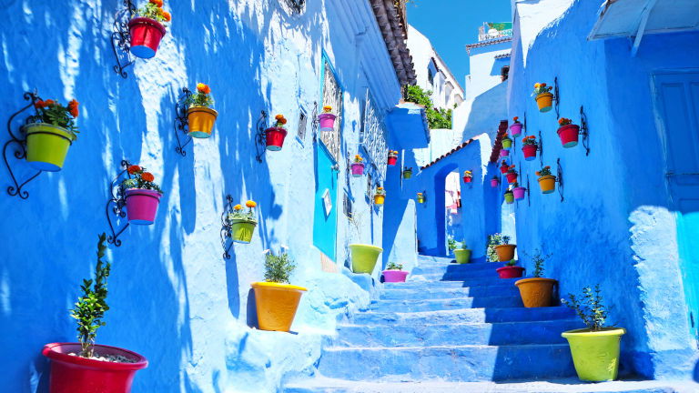 Laneways of the Blue City