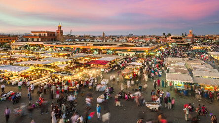 The Medina in Marrakesch