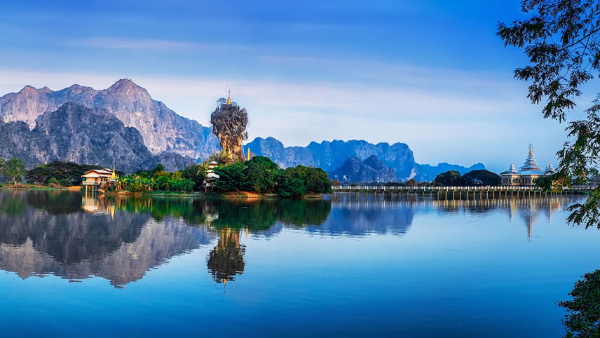 Kyauk Kalap Pagoda, Myanmar Kyauk Kalap Pagoda, Myanmar