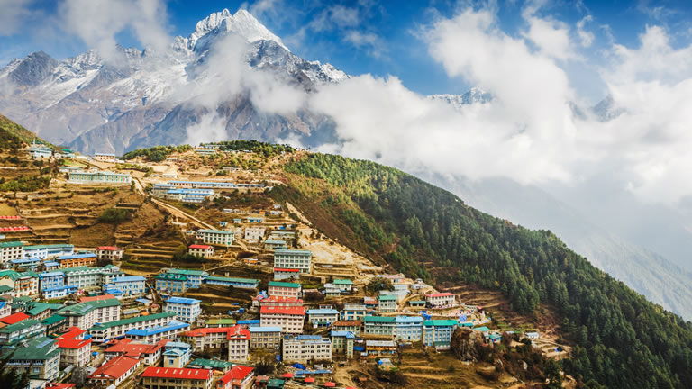 Namche Bazaar, Nepal Namche Bazaar, Nepal