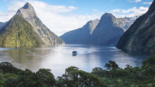 Scenic Fiordland Cruising