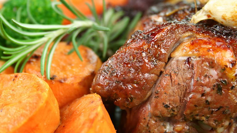 New Zealand roast lamb