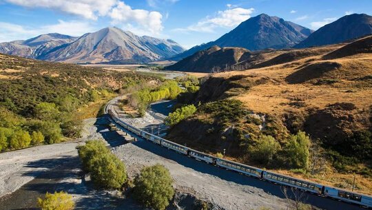 The TranzAlpine Railway