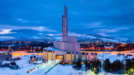 Visit the Northern Lights Cathedral