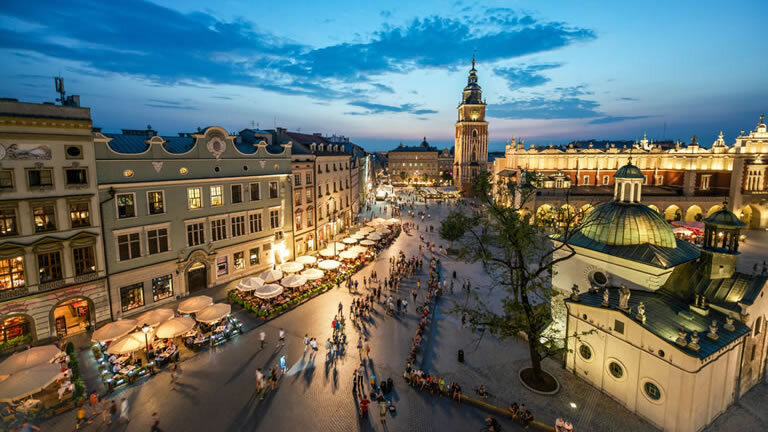 Warsaw to Rome Vistas (Winter)