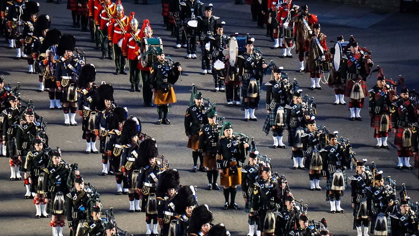 Edinburgh Castle, Courtesy of the Royal Edinburgh Military Tattoo Edinburgh Castle, Courtesy of the Royal Edinburgh Military Tattoo