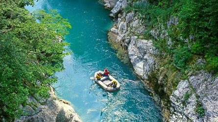 The Rapids of Slovenia's Emerald Rivers