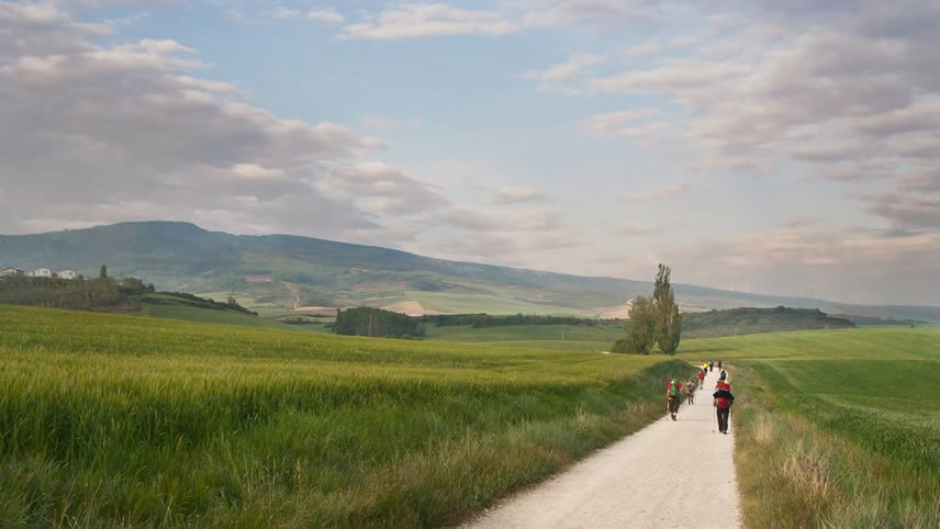 camino de santiago accommodation map