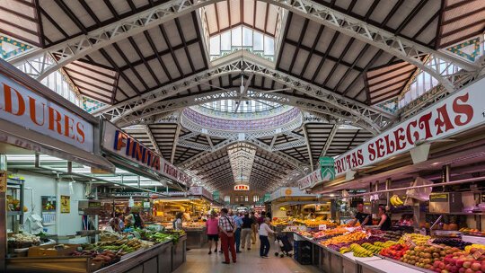 Visit Valencia’s Central Market