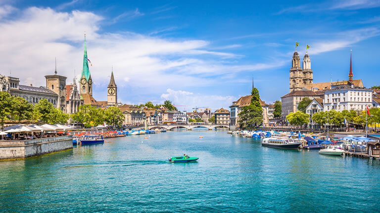 Captivating Rhine with Amsterdam, Lake Lucerne and Zurich