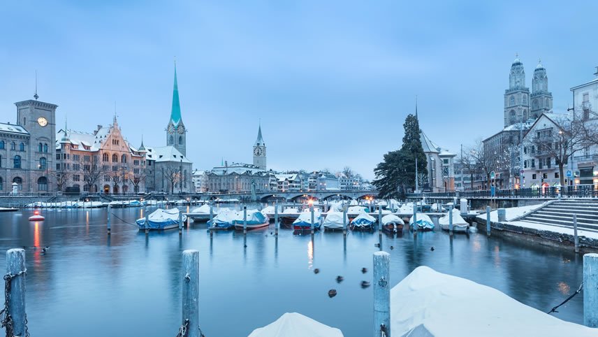 Christmas Markets on the Rhine with Amsterdam, Lake Lucerne and Zurich