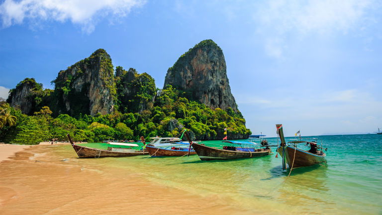 Railay Beach, Ao Nang, Thailand Railay Beach, Ao Nang, Thailand