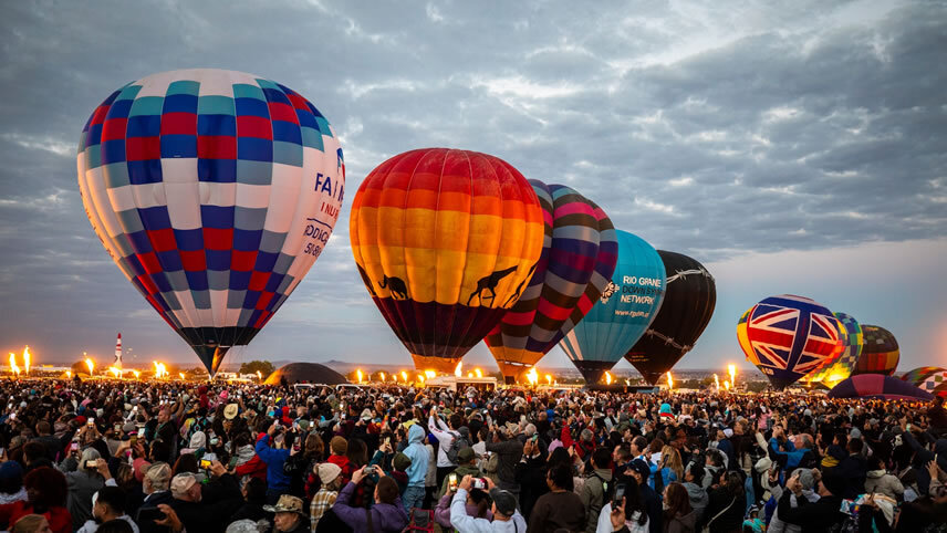 Enchanted New Mexico with the Albuquerque Balloon Fiesta & Santa Fe