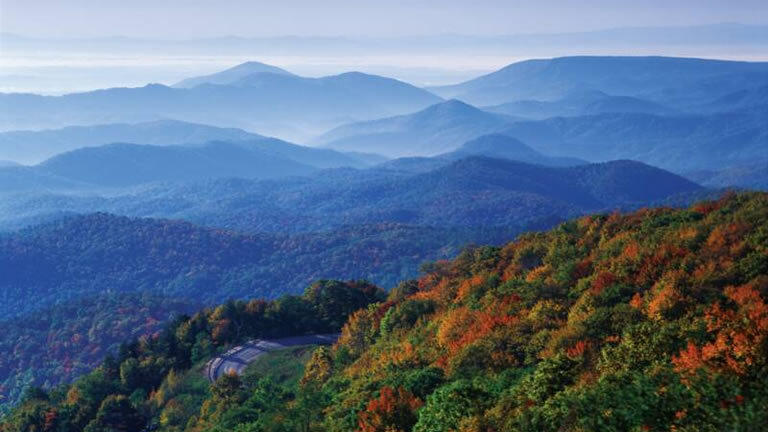 Historic Trails & Blue Ridge Mountains