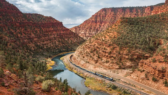 Rocky Mountaineer in the USA