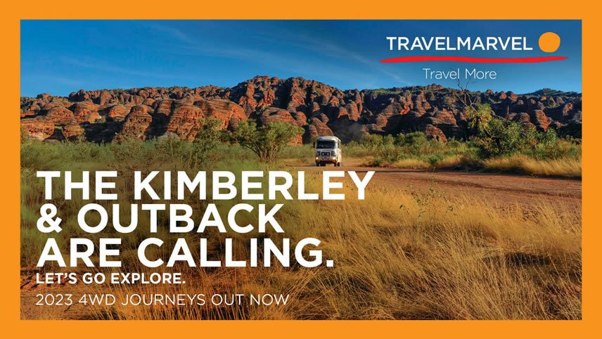 Explore the Kimberley & Outback Queensland with Travelmarvel