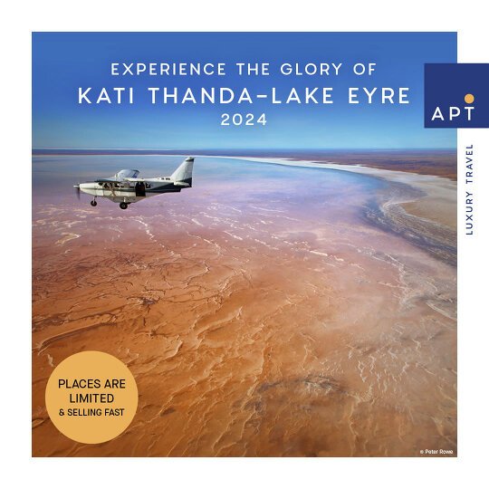 Visit Kati Thanda - Lake Eyre with APT 2024