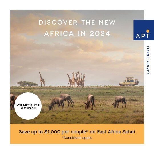APT's East Africa Safari - Last Chance