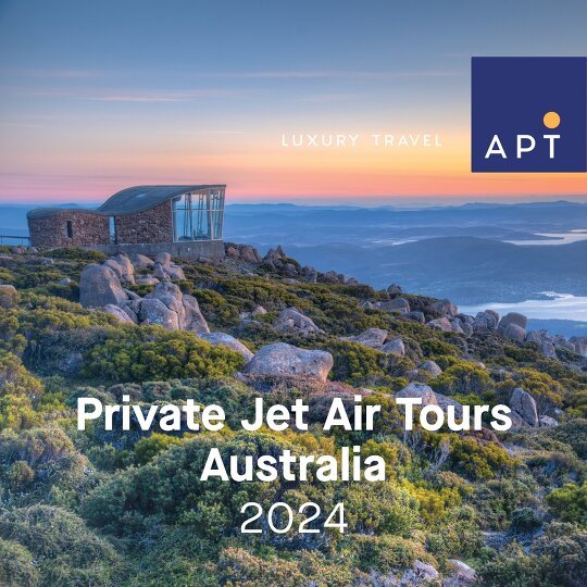 APT Private Jet Air Tours Australia 2024 