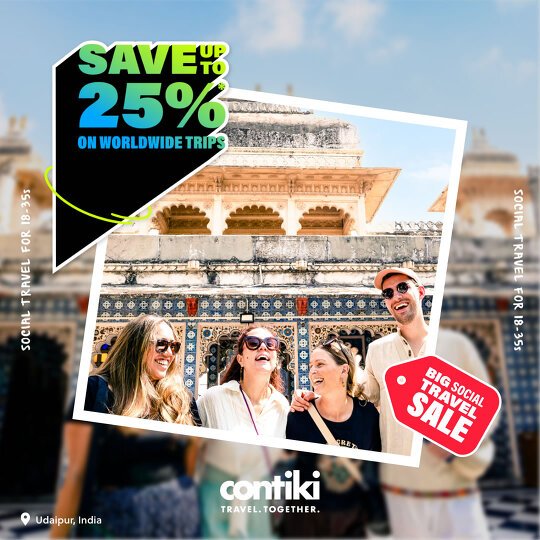 Contiki - Big Social Travel Sale