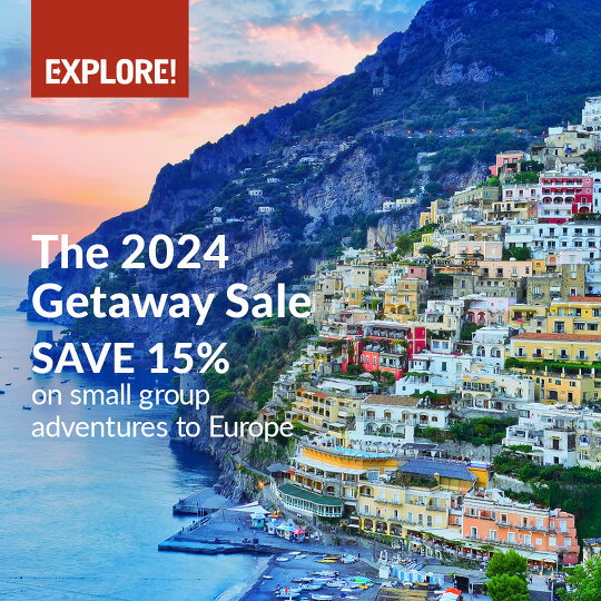 Save 15% on 2024 Europe trips!