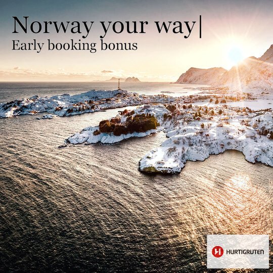 Hurtigruten Early Booking Bonus 2025/2026