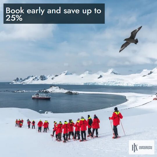 HX - Hurtigruten Expeditions 25% Off