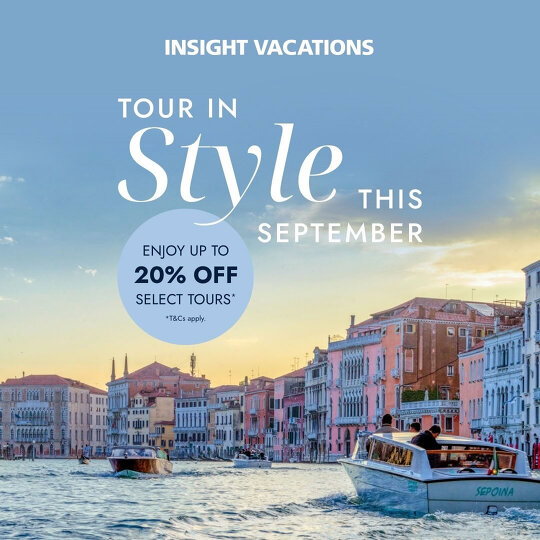 Save up to 15% - Insight Vacations